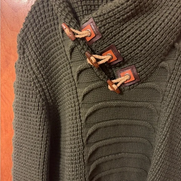 LCR Sweaters Lcr 89black Edition Button Toggle Pullover Mens